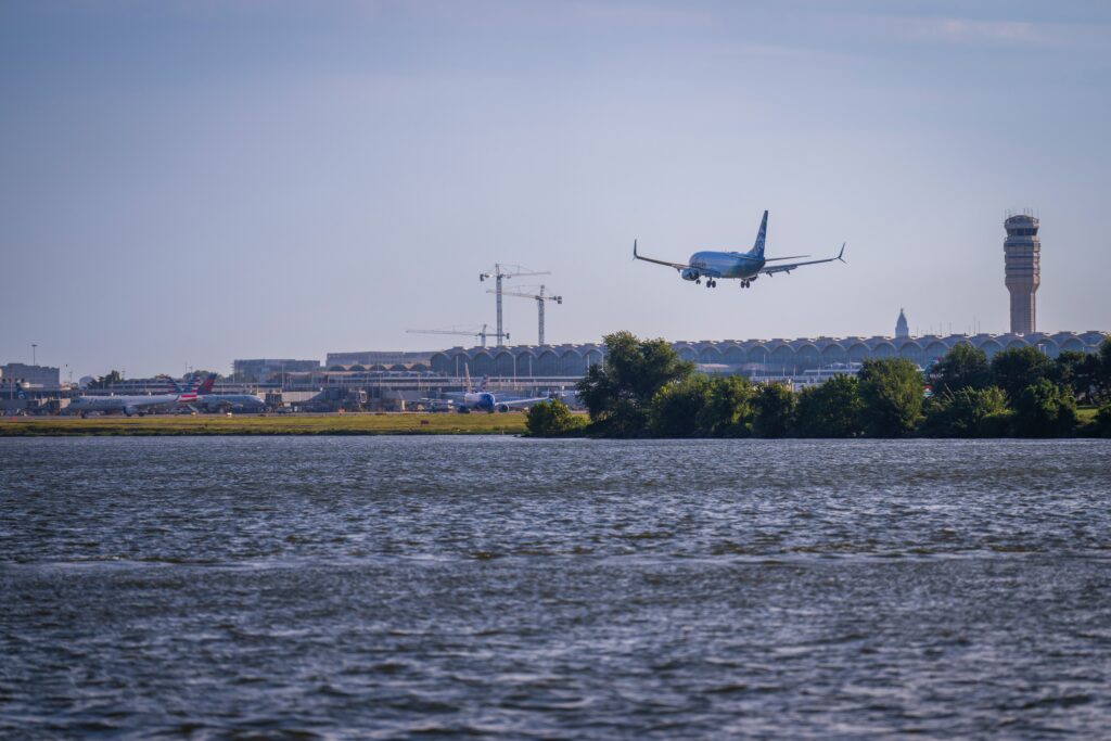 A private jet preparing for takeoff on a runway.