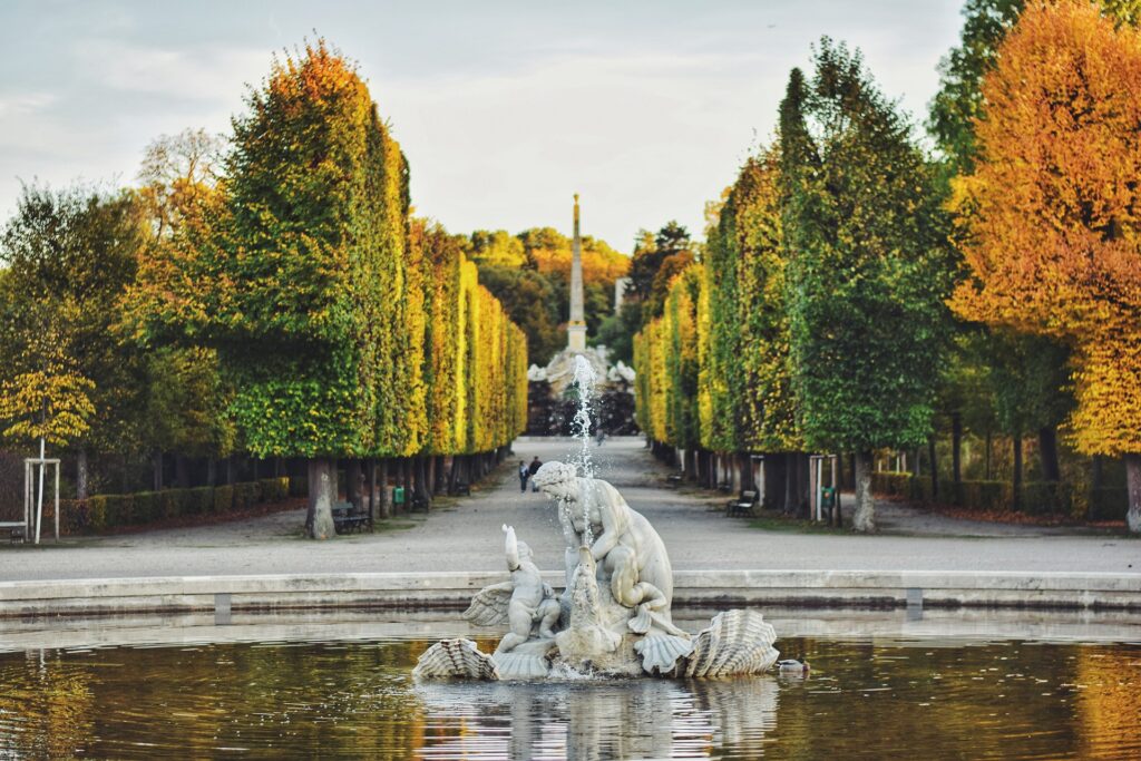 Panoramic view of Vienna.