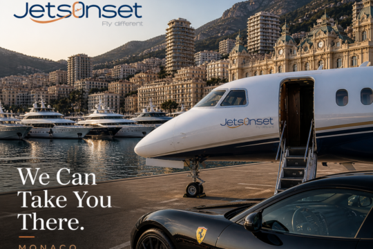 Private Jet Access to the Monaco Grand Prix