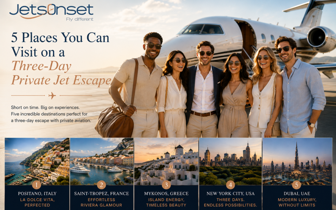 At JetsOnset, we believe luxury travel should give you more freedom to experience the places you want to visit.
