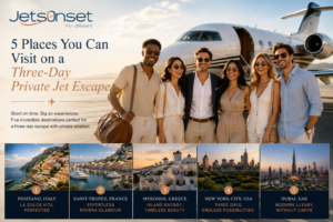 At JetsOnset, we believe luxury travel should give you more freedom to experience the places you want to visit.